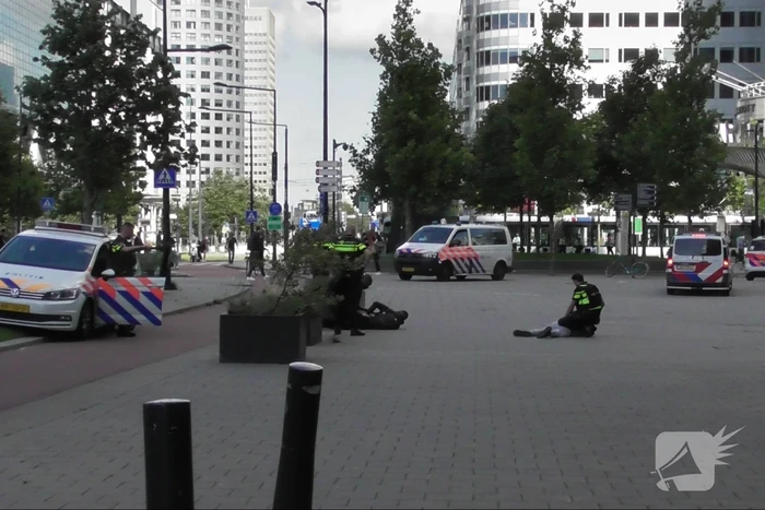 schietincident diergaardesingel rotterdam