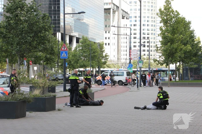 Twee verdachten aangehouden na schietpartij