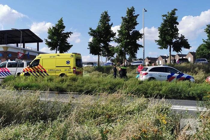 E-biker ernstig gewond op fietspad