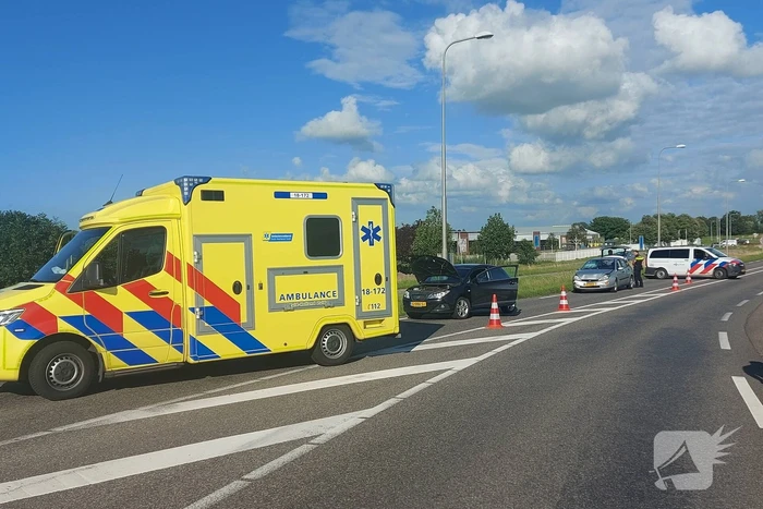Flinke schade bij kop-staart botsing