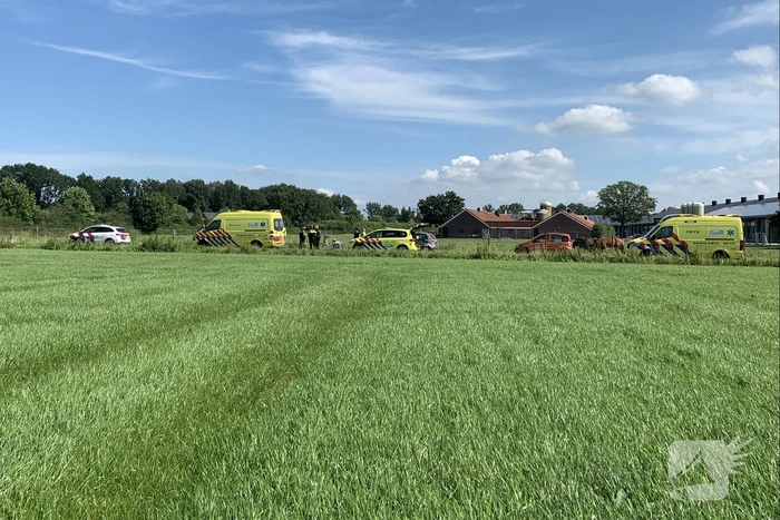 Traumahelikopter ingezet voor ernstig ongeval met fiets