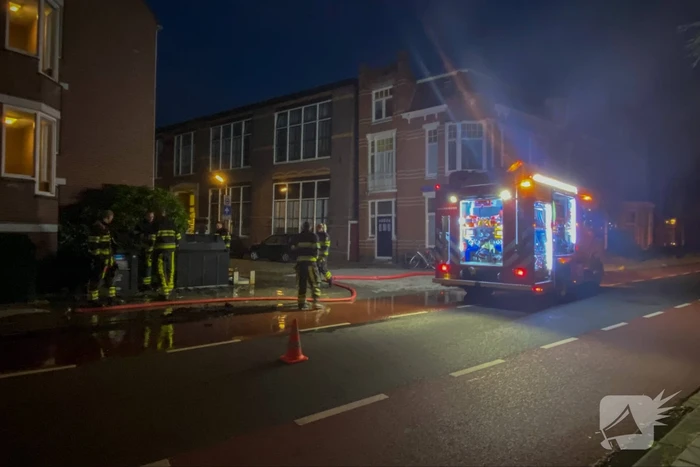 Brand in ondergrondse containers