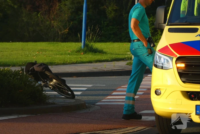 Fietser gaat onderuit en raakt gewond