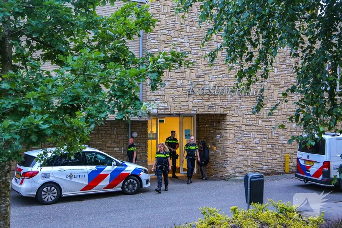 Persoon aangehouden in bosgebied