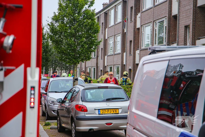 Huisdieren gered bij flinke brand in flatgebouw