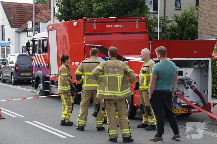 Brand bij installatiebedrijf