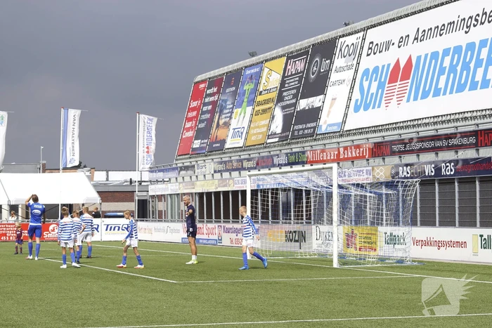 1e van SV Spakenburg wordt ingemaakt door jeugd
