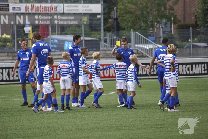 1e van SV Spakenburg wordt ingemaakt door jeugd