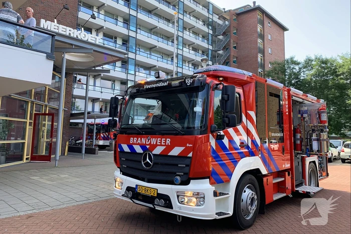 Kinderen krijgen traumabeer na brand in flatwoning