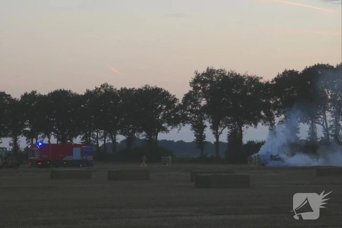 Verreiker verwoest door brand