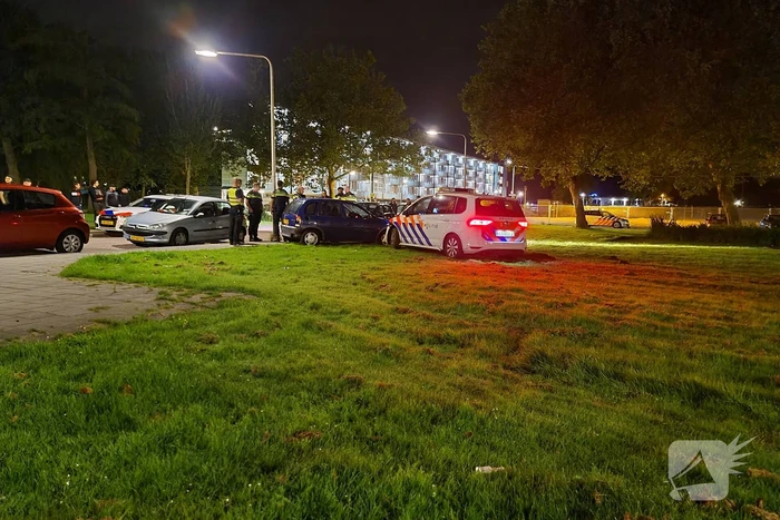 Politie deelt tik uit tijdens achtervolging