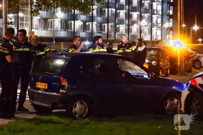 Politie deelt tik uit tijdens achtervolging