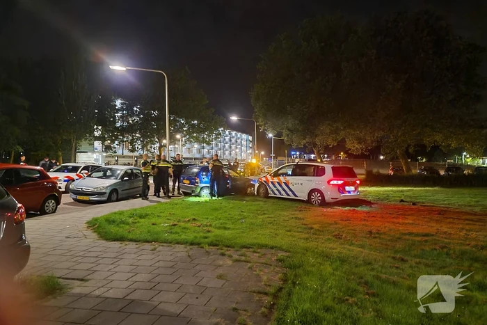 Politie deelt tik uit tijdens achtervolging