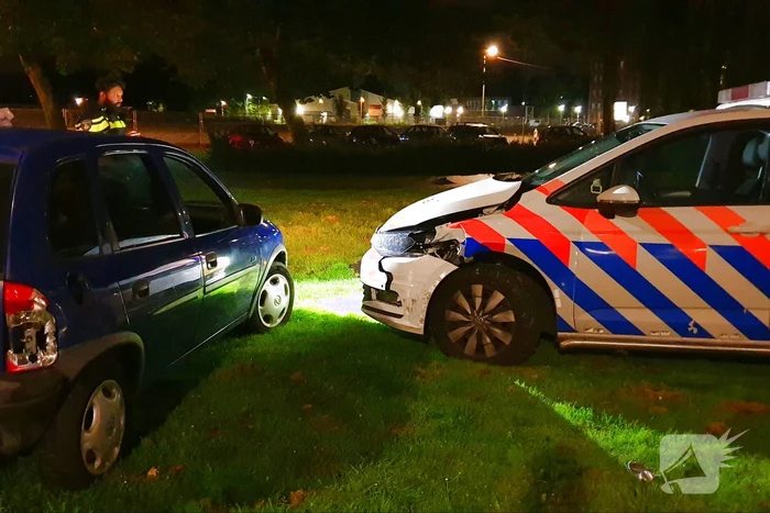 Politie deelt tik uit tijdens achtervolging