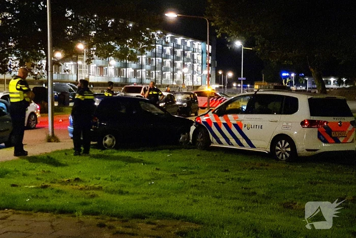 Politie deelt tik uit tijdens achtervolging