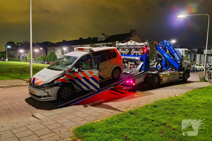 Politie deelt tik uit tijdens achtervolging