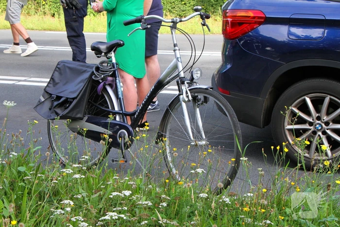 Fietser gewond door ongeval met personenauto