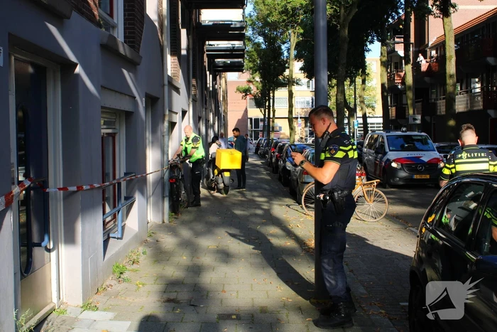 Wapen steekincident veiliggesteld door politie