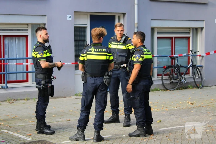 Wapen steekincident veiliggesteld door politie