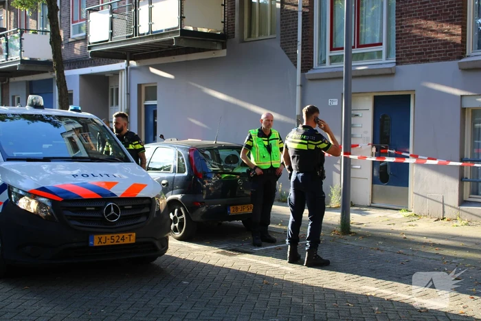 Wapen steekincident veiliggesteld door politie