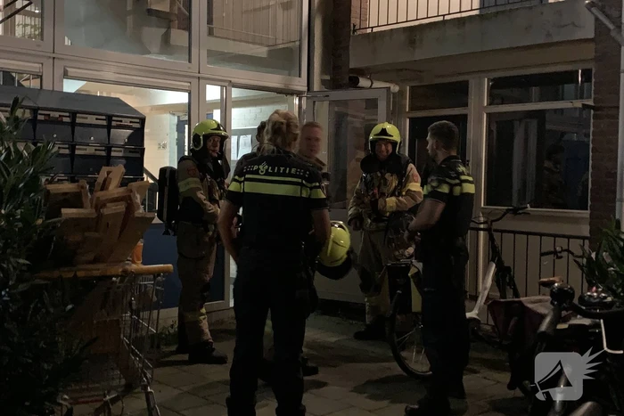Brand in elektriciteitskast