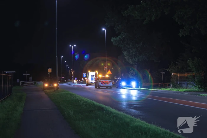 Mountainbiker gewond door ongeval