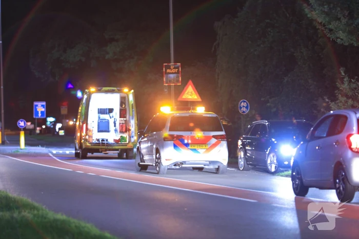 Mountainbiker gewond door ongeval