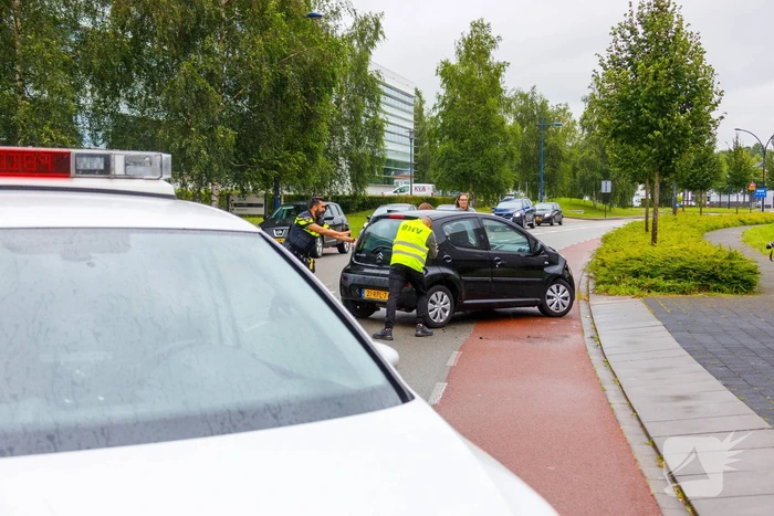 Opnieuw gaat het mis bij in- en uitrit Loods 5