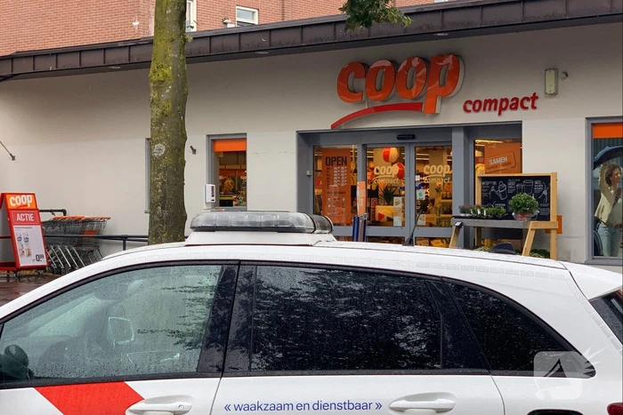 Kassière Coop-supermarkt overvallen
