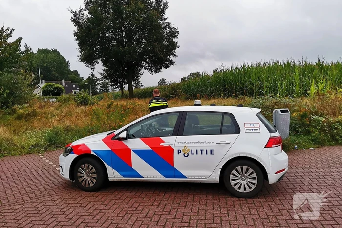 Politiehelikopter ingezet nadat persoon maïsveld invlucht