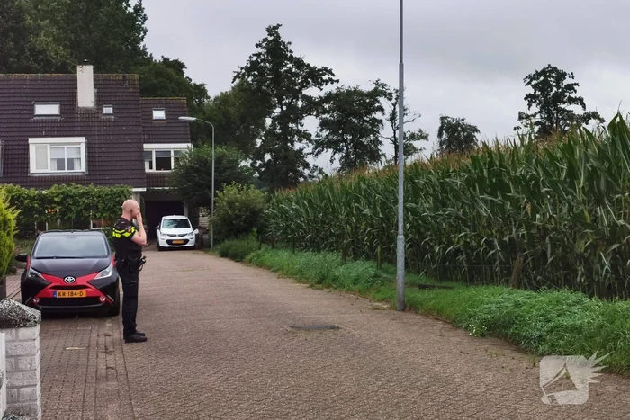 Politiehelikopter ingezet nadat persoon maïsveld invlucht