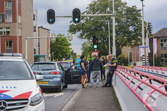 Schade bij kop-staart botsing