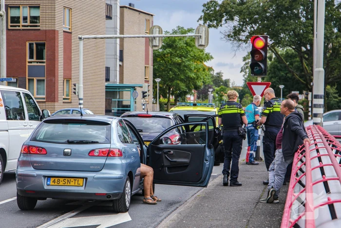 Schade bij kop-staart botsing