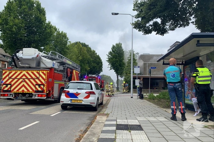 Flinke rookontwikkeling bij woningbrand