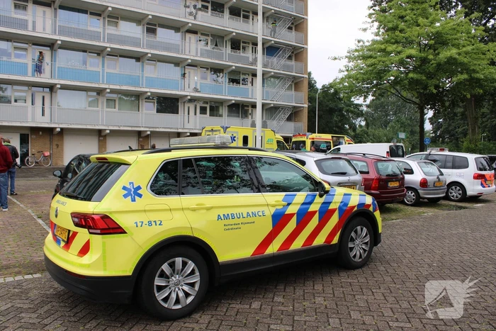 Traumahelikopter landt voor incident