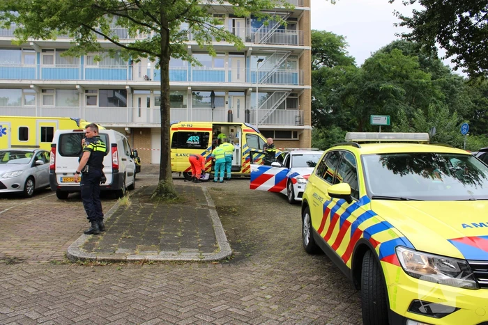Traumahelikopter landt voor incident