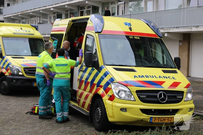 Traumahelikopter landt voor incident