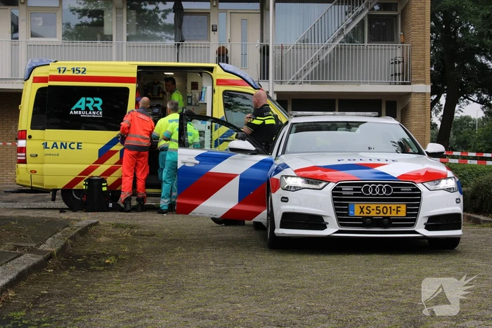 Traumahelikopter landt voor incident