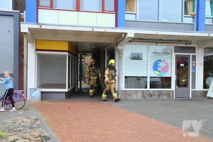 Bewoners onderzocht na keukenbrand