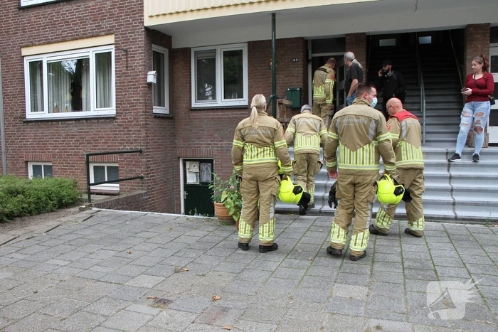 Lege batterij van rookmelder zorgt voor bezoek van de brandweer