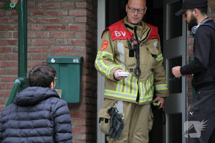 Lege batterij van rookmelder zorgt voor bezoek van de brandweer