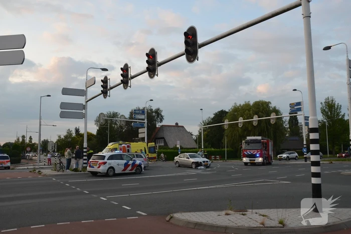 Schade aan personenauto's door botsing