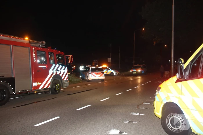 Grote brand in bedrijfspand