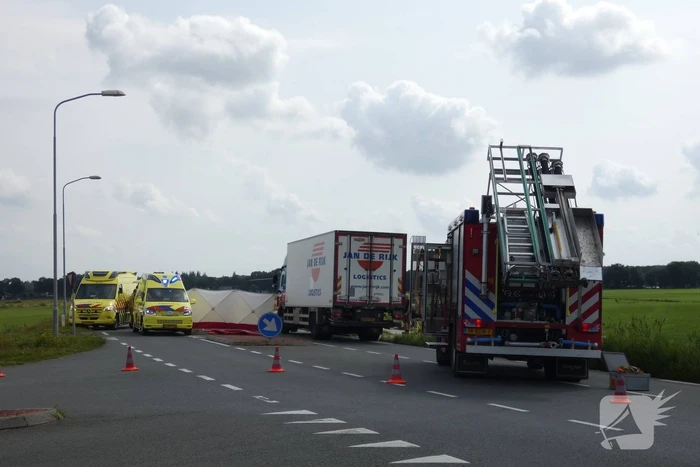 Traumahelikopter ingezet bij ernstig ongeval