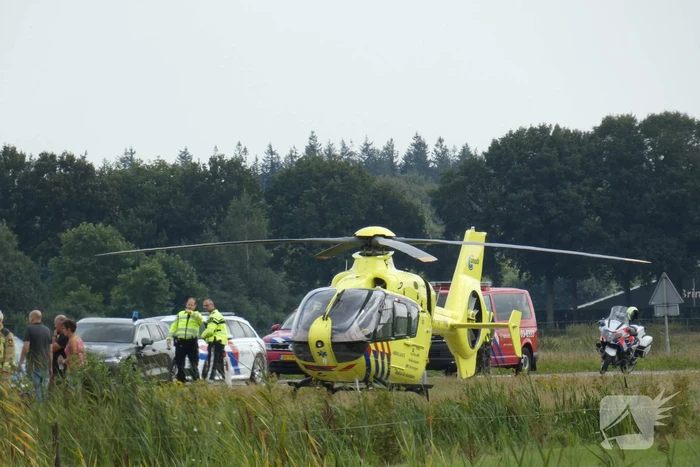 Traumahelikopter ingezet bij ernstig ongeval