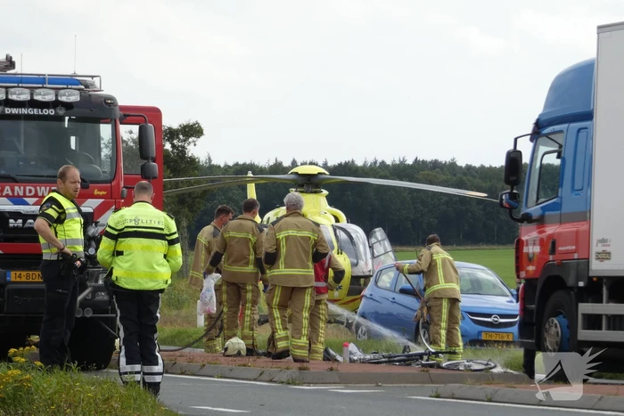 Traumahelikopter ingezet bij ernstig ongeval