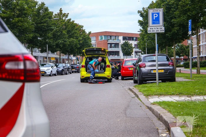 Schade bij botsing tussen personenauto's