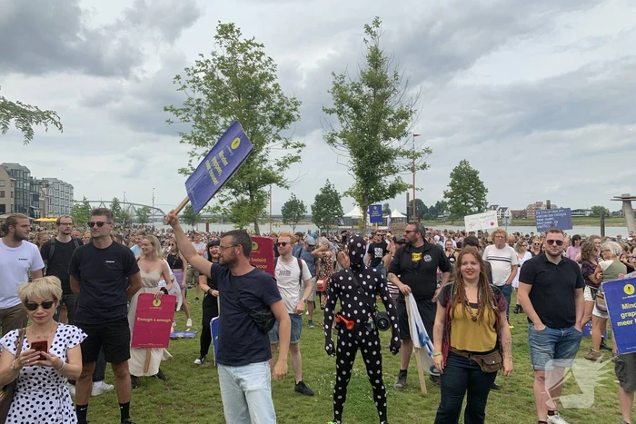 Demonstratie tegen evenementensector