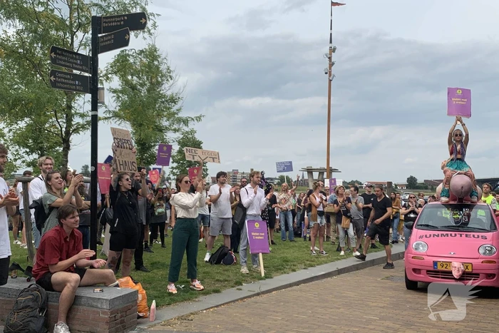Demonstratie tegen evenementensector