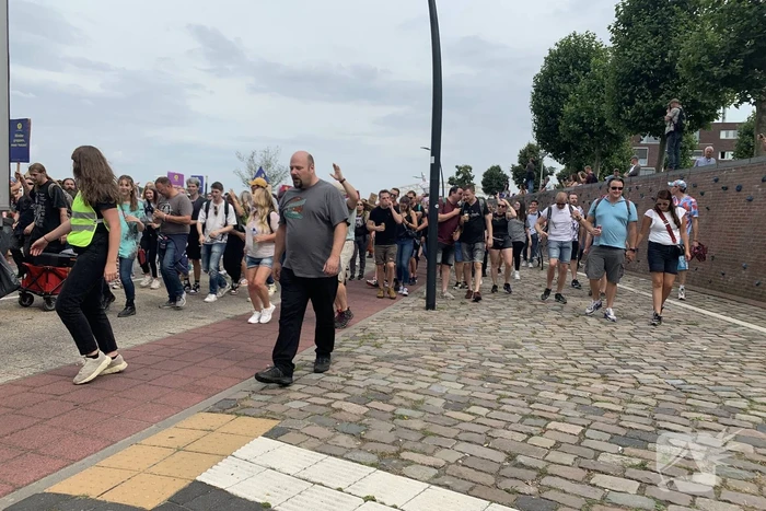 Demonstratie tegen evenementensector
